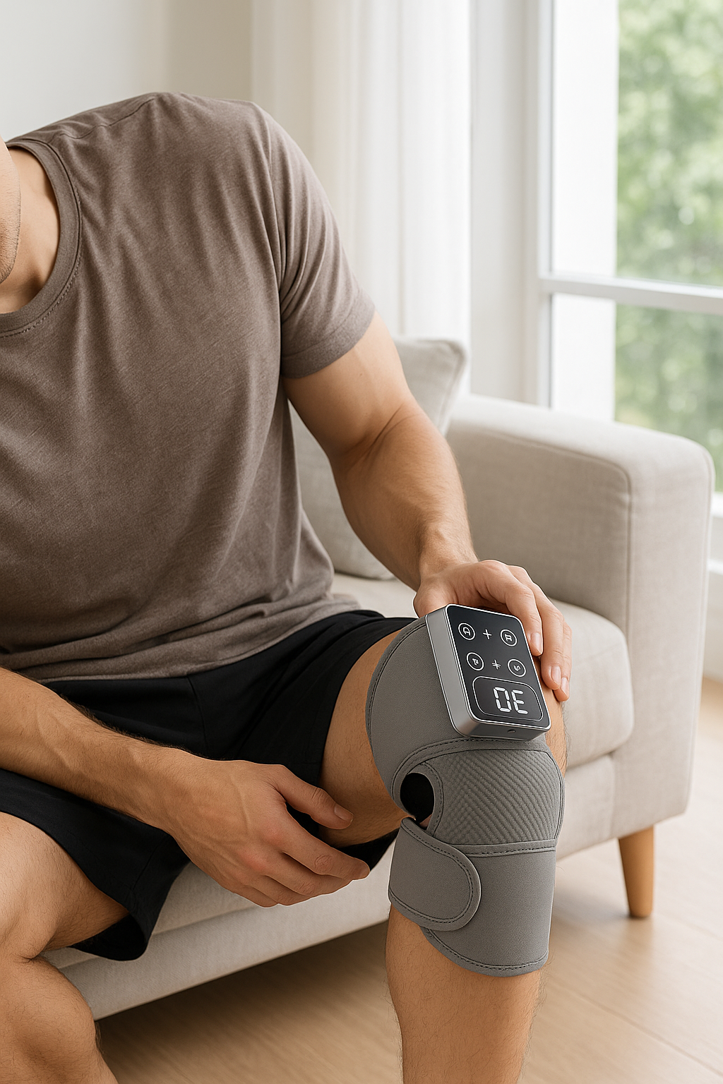 Smart Heated Knee Massager