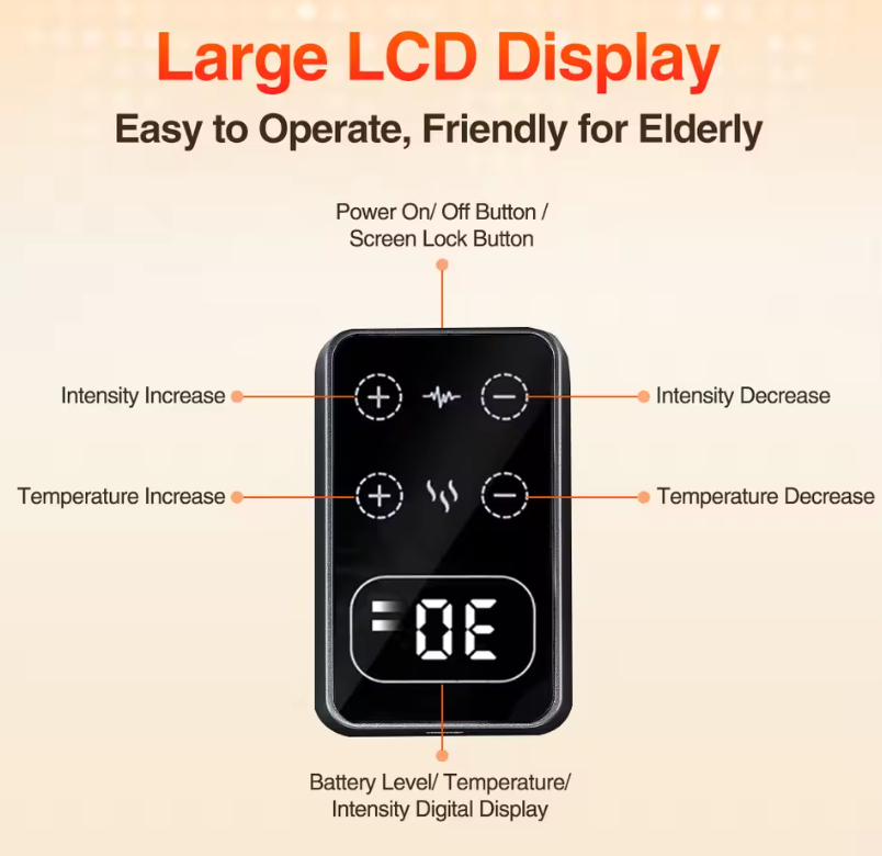 Smart Heated Knee Massager